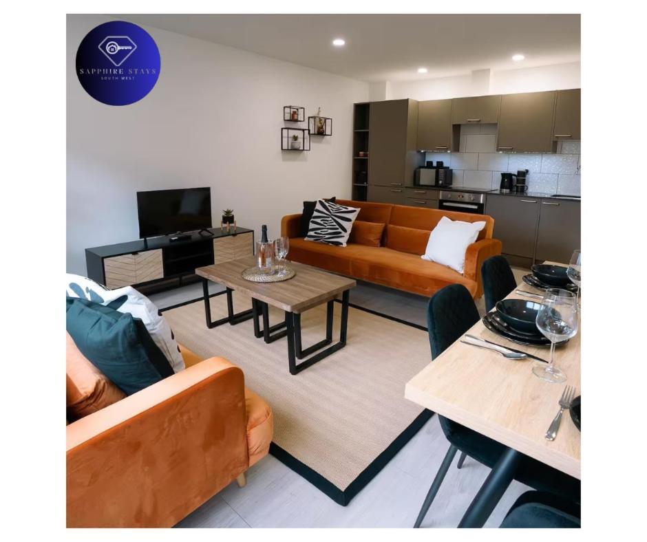 Modern City Centre Apartment Exeter Exterior foto